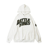 Men Hoodie Embroidered Letter Hooded Sweater Men's Shirt Loose Casual