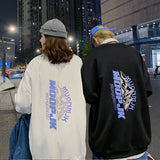 Men Hoodie Sweater Hong Kong Style Spring and Autumn Korean Style Trendy Couple Autumn