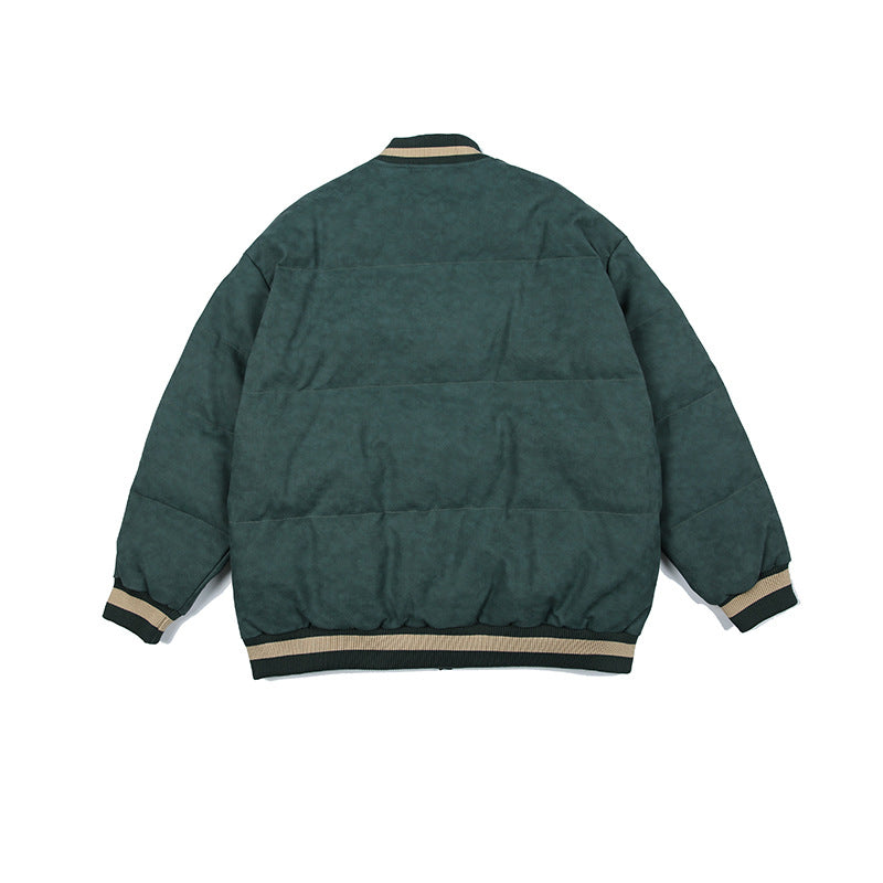 Varsity Jacket Vintage Letter Baseball Uniform Cotton Clothes