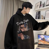 Men Hoodie High Street Fashion Brand Sweater Spring and Autumn High-Grade Anime