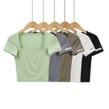 Women T-Shirt Female Short Short Sleeve T-shirt