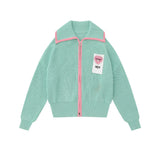 Women Sweater Girls' Autumn Loose Casual Long Sleeves Sweater Coat