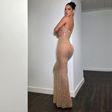 Women Desses Fishtail Dress Sling Dress