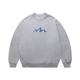 Unisex Hoodie Vintage Sweater Japanese Crew Neck Coat Men and Women Couple Style
