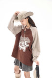 Unisex Jacket Fall Letter Print Sweatshirt Women's Clothing