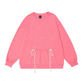 Men Hoodie Loose Casual Long Sleeves Crew Neck Top