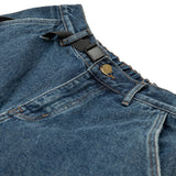 Unisex Jeans Washed Loose Straight-Leg Denim Men