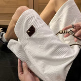 Men Sweatpants Shorts Men's Summer Advanced Loose All-Matching