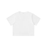 Women T-shirt Short-Sleeved T-shirt Girls Casual Navel Summer Breathable