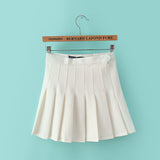Women Skirt Pleated Skirt Preppy Style Skirt