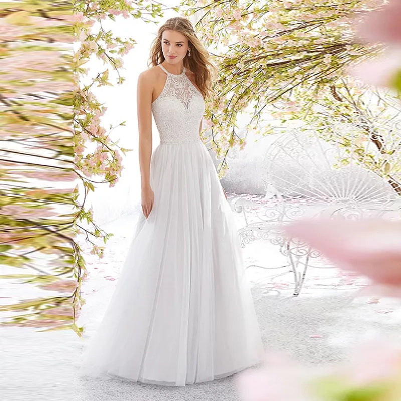 Slutty Wedding Dress Slim Fit Long Dress