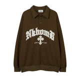 Men Hoodie Embroidered Sweater Men's Loose Casual Spring and Autumn