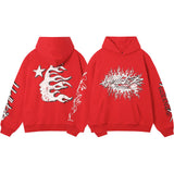 HS Outfit: Hoodie/Pants (Separate Purchase Options) Sweater Drawstring Loose
