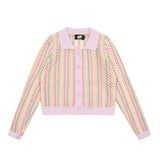 Women Sweater Knitted Cardigan for Girls Spring and Autumn Leisure Short