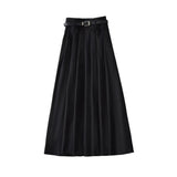 Women Skirt Women's Summer Suit Skirt Skirt High Waist A- line Dress