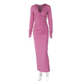 Women Dresses Women Winter Slim-Fit Hood Sports Dress