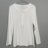 Women Long Sleeve Shirt Autumn and Winter Long Sleeve Buttoned Bottoming Shirt