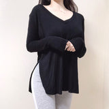Women Long Sleeve Shirt Loose Bottoming Shirt Women's Long Sleeve Casual T-shirt