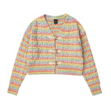 Women Sweater Short Knitted Cardigan for Girls Autumn Casual Sweater