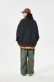 Unisex Jacket Autumn Contrast Color Flight Jacket Women's Clothing