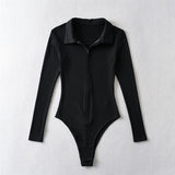 Women T-Shirt Tight Jumpsuit Spring European and American Style Women's Clothing