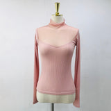 Women Long Sleeve Shirt Autumn Slim Fit