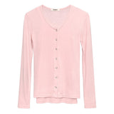 Women Long Sleeve Shirt Vest Cardigan Long Sleeve Coat Cardigan
