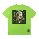 Men T Shirt Printed Short-Sleeved T-shirt for Men and Women