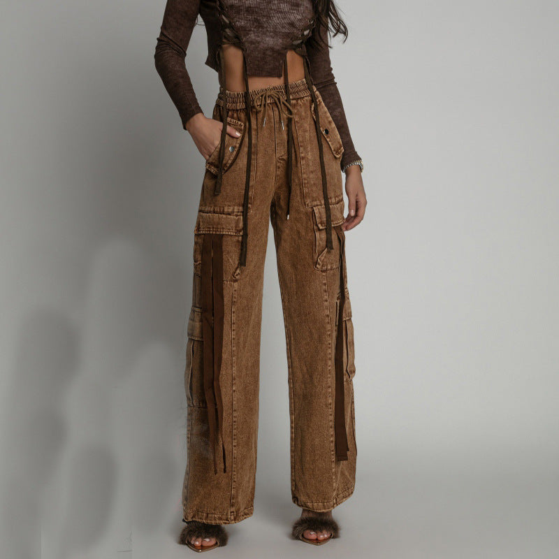 Women Jeans Women's Spring and Autumn Slimming Patchwork Jeans