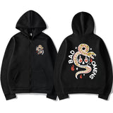 Limited Edition Bad Omens Band Graphic Zipper Hoodie