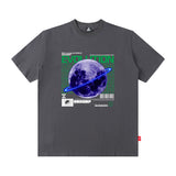 Men T Shirt Spring/Summer Fashion High Street National Fashion Loose