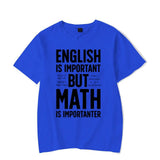New Mens Brand T-shirt ENGLISH IS IMPORTANT BUT MAT