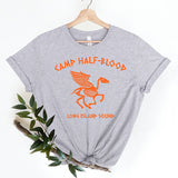 Percy Jackson Halloween Women T Shirts Cotton Goth