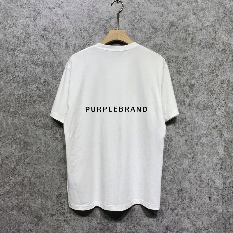 Purple Brand T Shirt Short Sleeve T-shirt Blouse