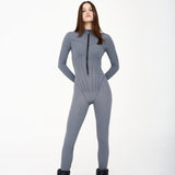 Women Jumpsuit Jumpsuit Autumn Long Sleeve round Neck