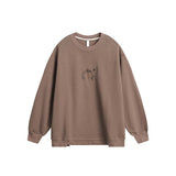 Unisex Sweater Autumn Vintage Letter Print