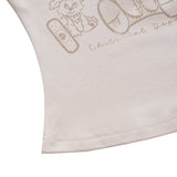 Women T-shirt Printed Short-Sleeved T-shirt for Girls Summer O-neck Short