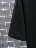 Men Summer Casual Oversized Short Sleeve T-Shirt