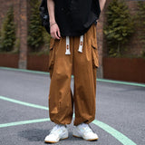 Men Sweatpants Men's Summer Thin Loose Straight Casual Pants