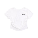 Women T-shirt Short T-shirt for Women Summer Printed Short-Sleeved Top
