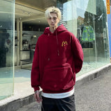 Men Hoodie McDonald's Sweater Drop-Shoulder Coat Couple Spring and Autumn Hoodie
