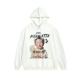 Men Long Sleeve Shirt Vintage Hiphop Printed Hoodie Men's and Women's Loose All-Match Hoodie