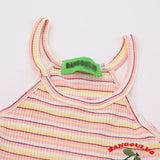 Women Sweater Short Sweater Women Casual Contrast Color Embroidered Long Sleeve