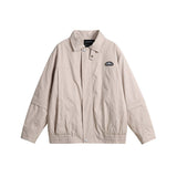 Unisex Jacket Autumn Two-Color Zipper Casual Jacket Women's Clothing