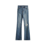 Unisex Pants Autumn Workwear Skinny Jeans