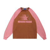 Men Hoodie Crew Neck Sweater Spring and Autumn Leisure Loose Men