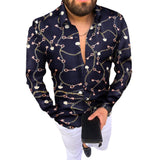 Men Shirt Men's Vintage Trendy Shirt Men's