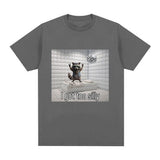 Funny I Got Too Silly Raccoon Graphic T Shirt Men Women