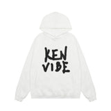 Men Hoodie Letter Printed Hoodie Autumn and Winter Pullover Hoodie