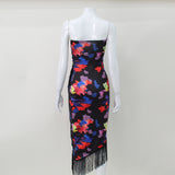 Women's Desses Dress Printed Beach Dress Midi Dress for Women